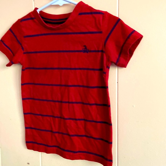 Penguin toddler 2T New red with blue stripes penguin logo on front - Picture 1 of 6